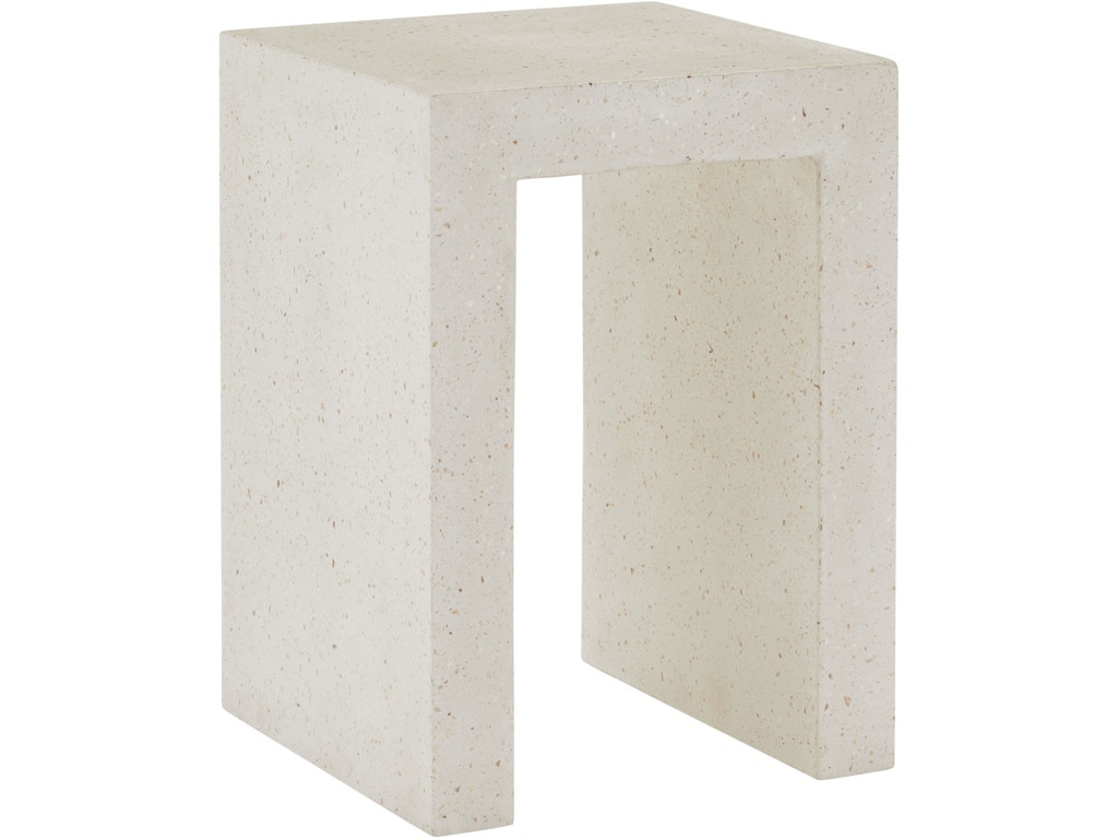 Carson Ivory Terrazzo Accent Table
