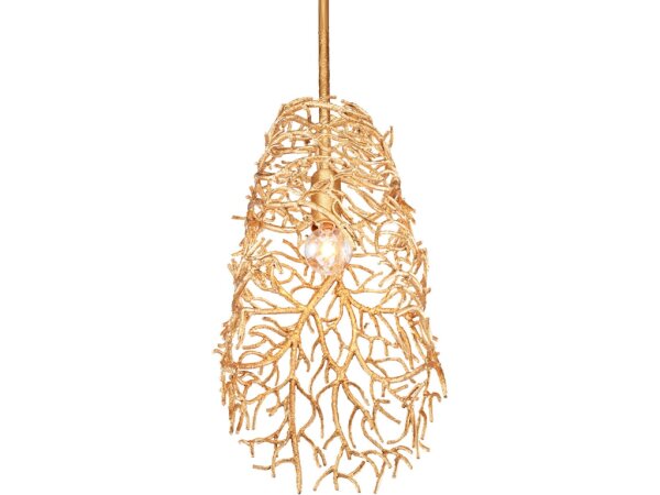 Sea Fan Gold Pendant - Image 3