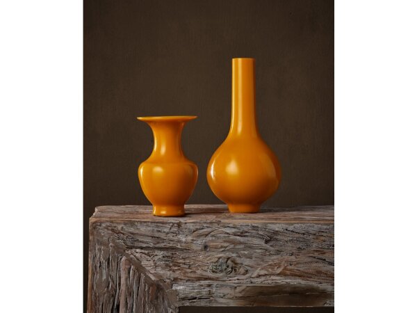 Yellow Peking Vase - Image 5