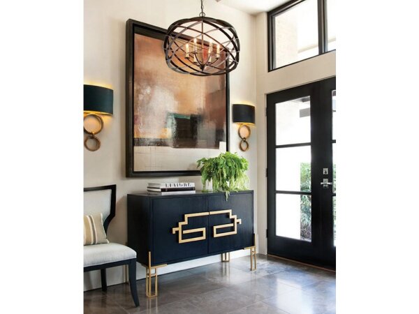 Horatio Black Chandelier - Image 4
