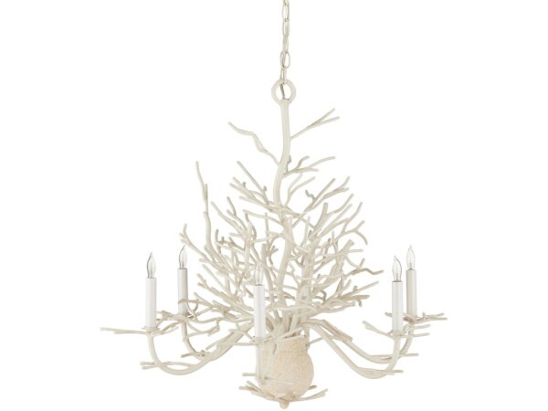 Seaward Small White Chandelier - Image 4