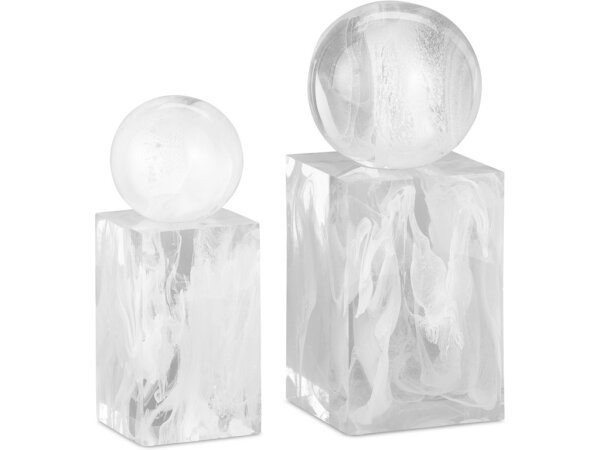 Nova White Objects Set of 2 - Image 3