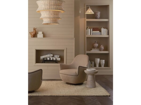 Gati Whitewash Accent Table - Image 5