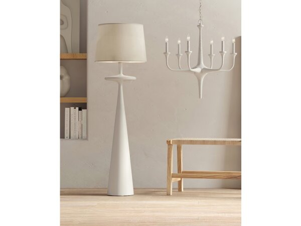 Giacomo White Floor Lamp - Image 4