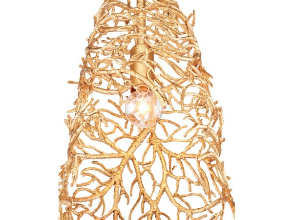 Sea Fan Gold Pendant - Image 2
