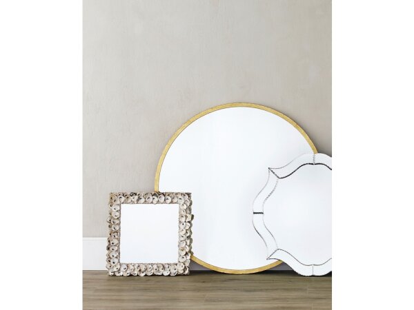 Oyster Shell Square Mirror - Image 5