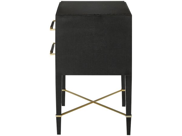 Verona Black Nightstand - Image 4