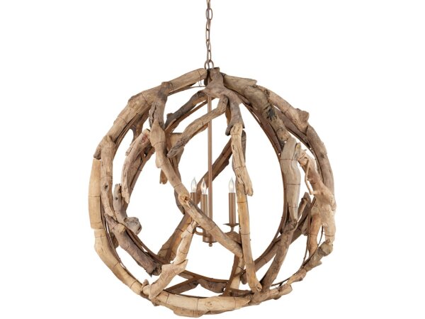 Driftwood Orb Chandelier - Image 4