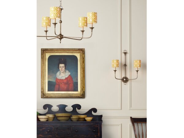 Nottaway Champagne Double-Light Wall Sconce - Image 5