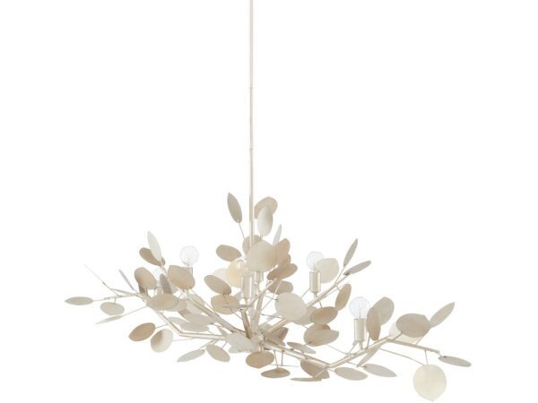 Lunaria Silver Oval Chandelier - Image 5