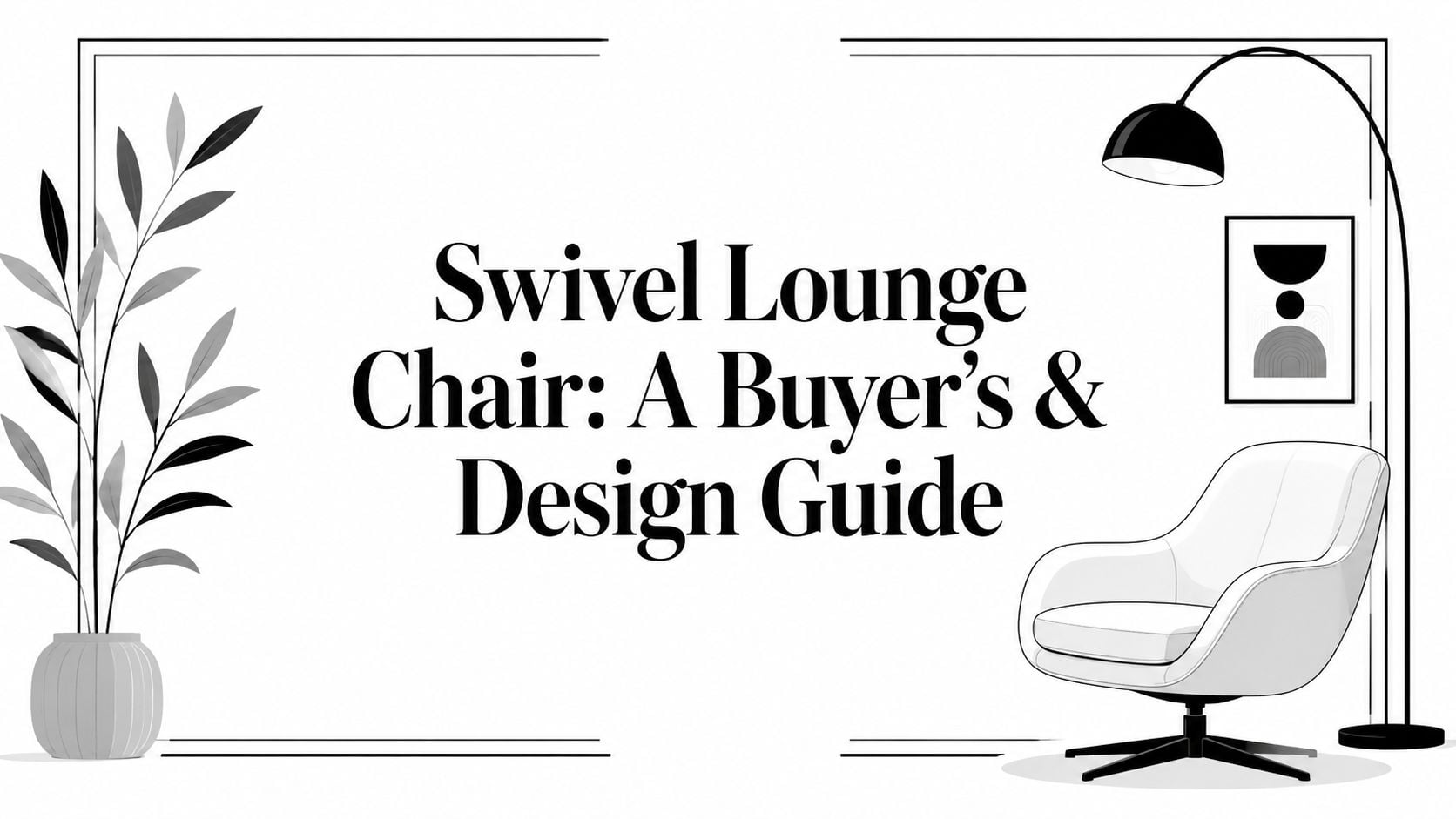 swivel lounge chair interior design