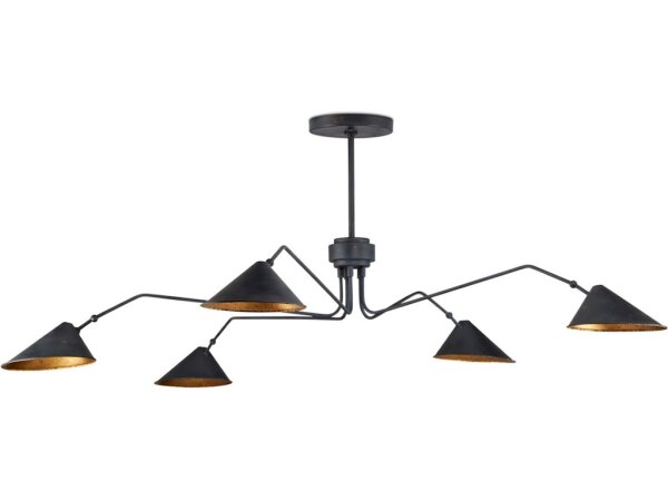 Serpa Black Chandelier - Image 5