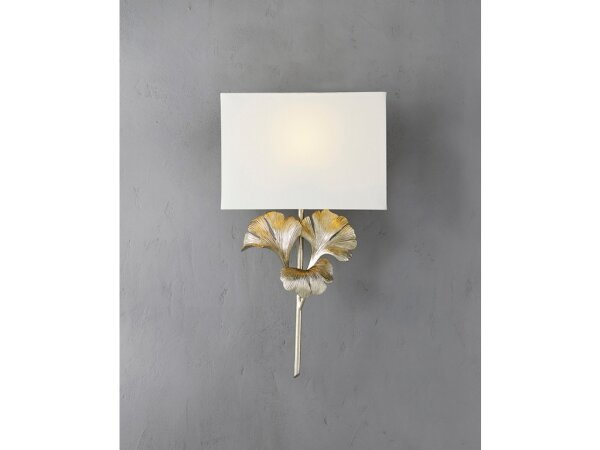 Gingko Silver Wall Sconce - Image 5