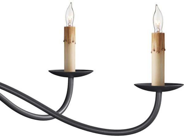 Saxon Small Black Chandelier - Image 2