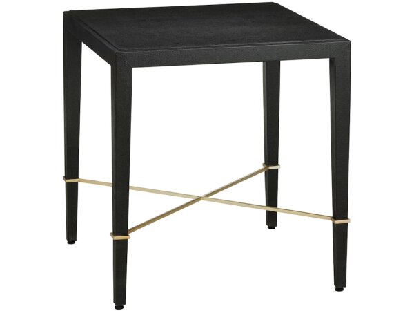 Verona Black End Table