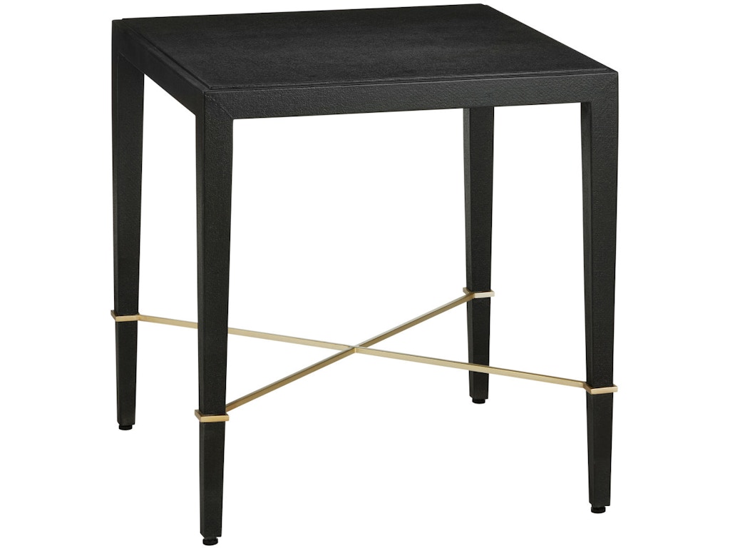 Verona Black End Table