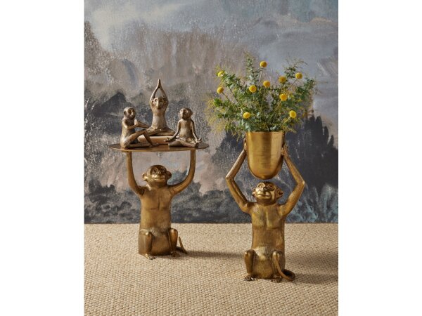 Zen Brass Monkey Set of 3 - Image 5
