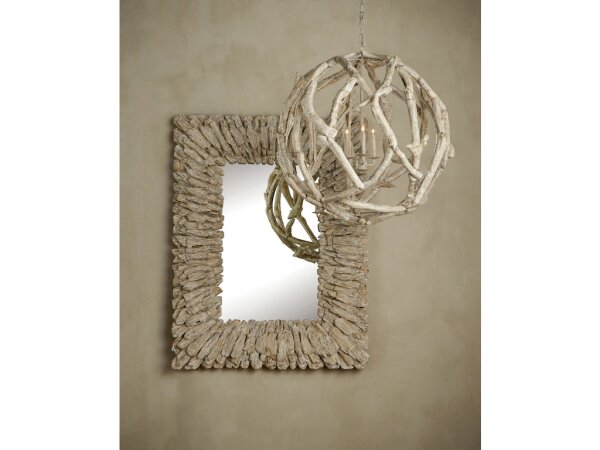 Beachhead Whitewash Rectangular Mirror - Image 5