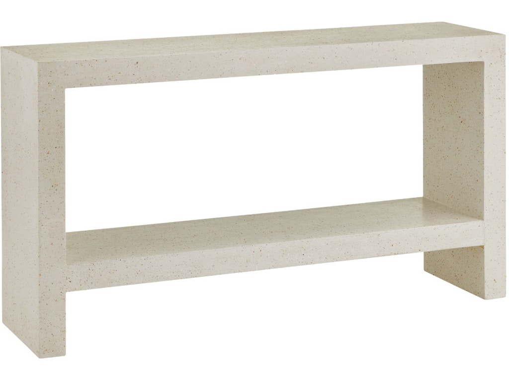 Carson Ivory Terrazzo Console Table