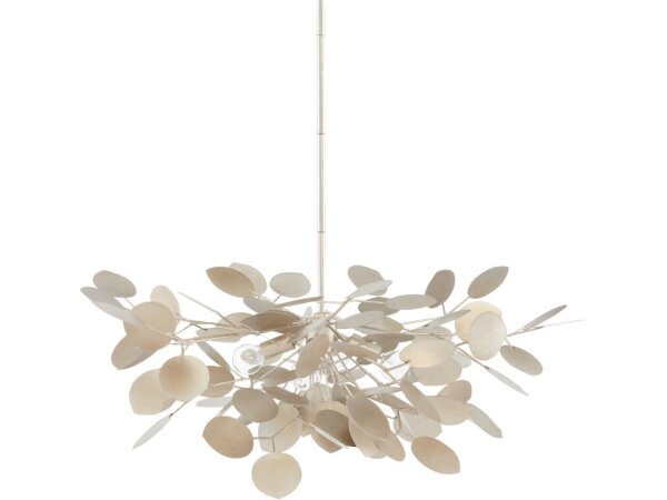 Lunaria Small Silver Chandelier - Image 5