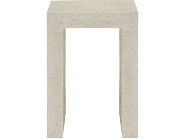 Carson Ivory Terrazzo Accent Table - Image 4