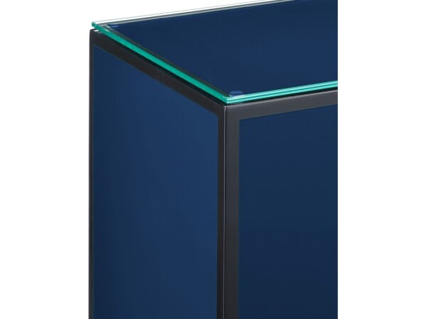 Navy Lacquer Side Table - Image 2