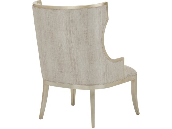 Garson Silver Armchair, Fresh Files Linen - Image 5