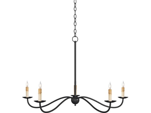 Saxon Small Black Chandelier - Image 3
