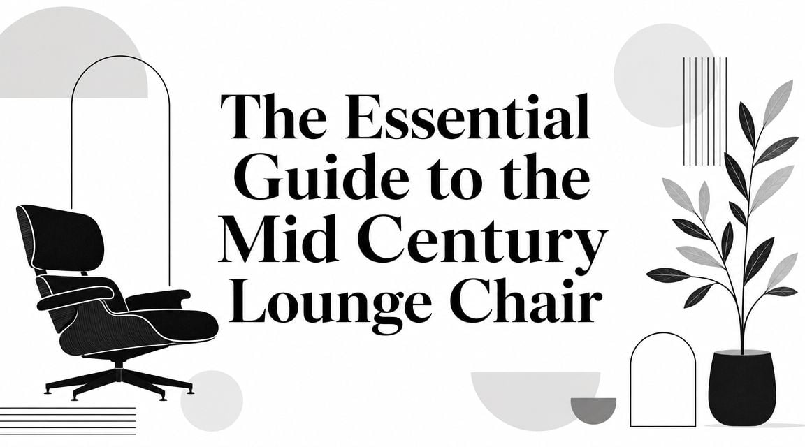 mid century lounge chair lounge chair