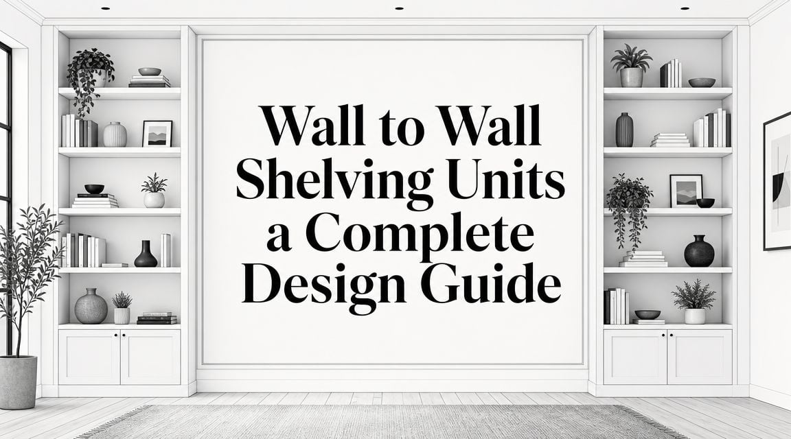 wall to wall shelving units shelving design