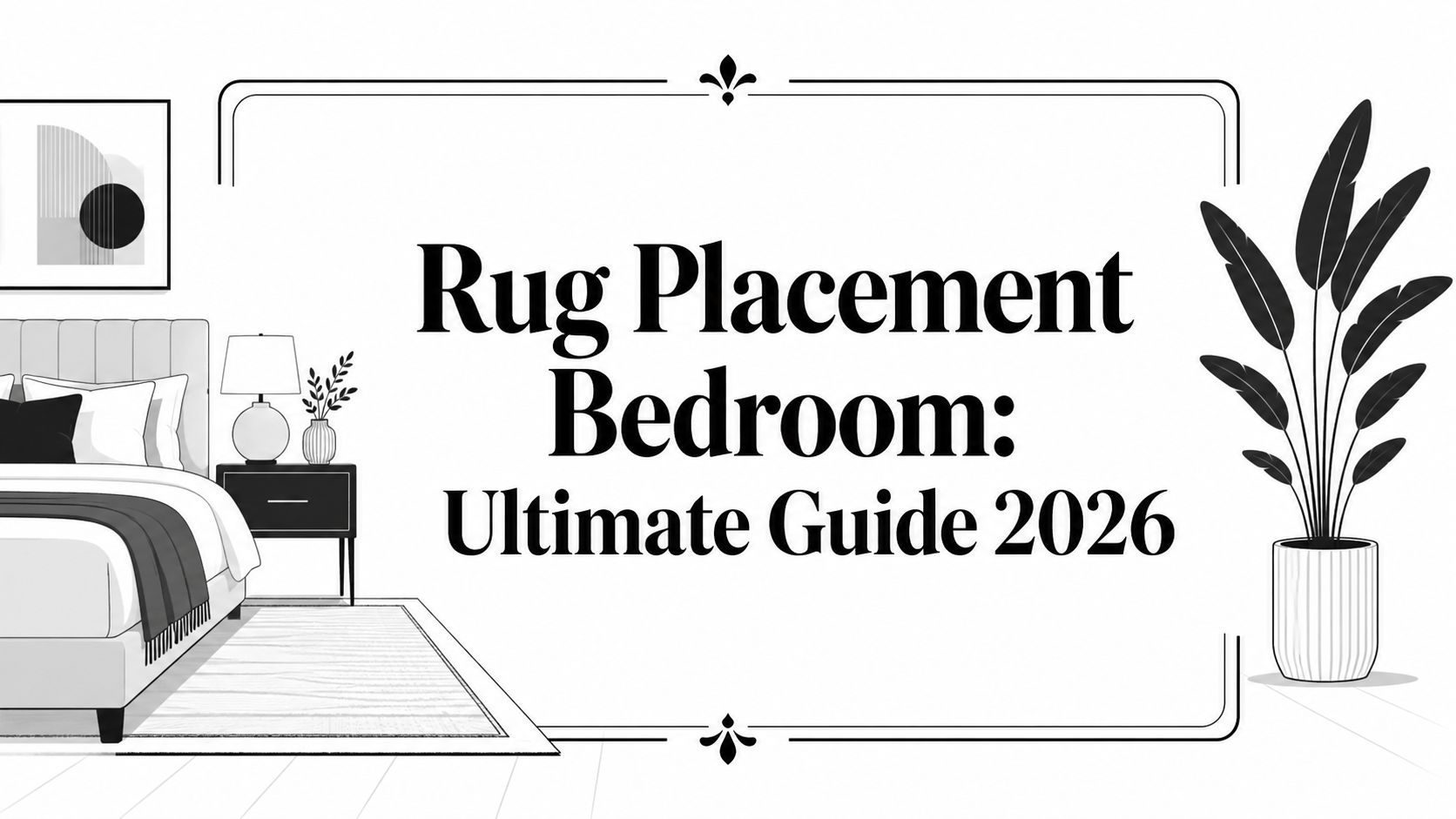 rug placement bedroom interior design