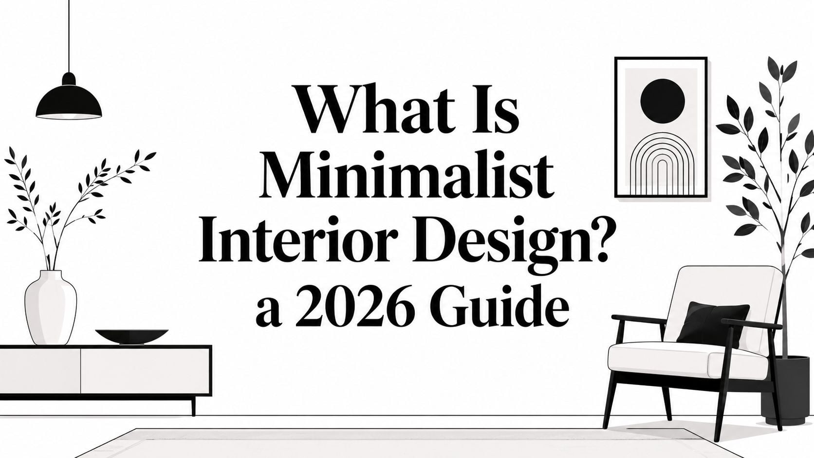 what is minimalist interior design living room