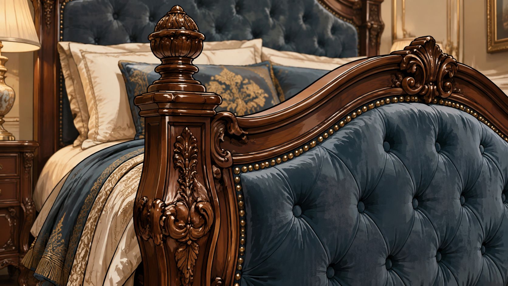 Luxury Bed Frames Ornate Bed