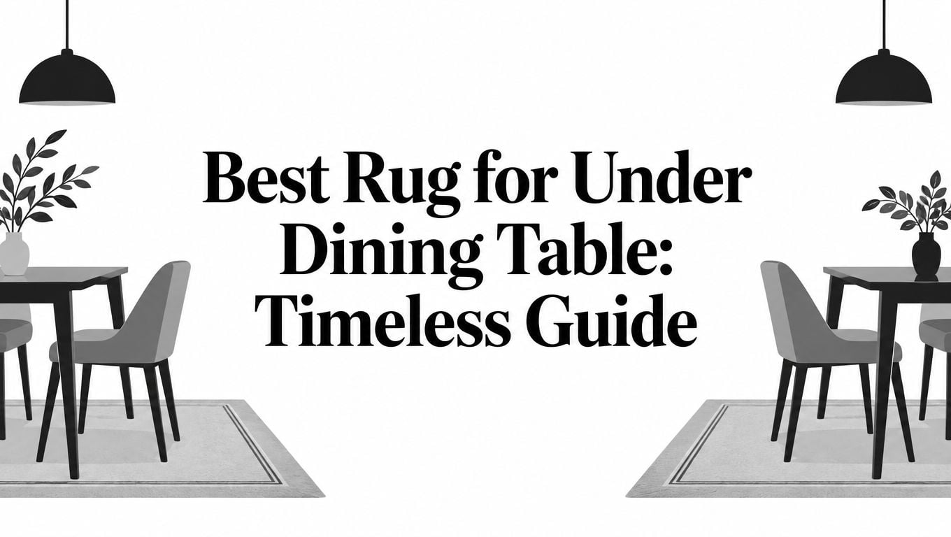 best rug for under dining table dining room