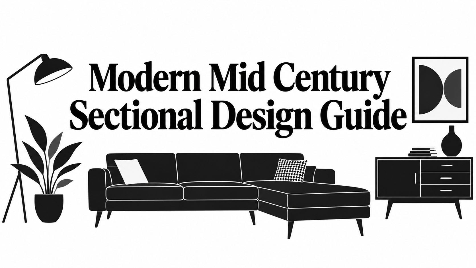 modern mid century sectional furniture design