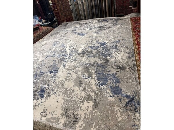 abstract modern rug 8' x 10'