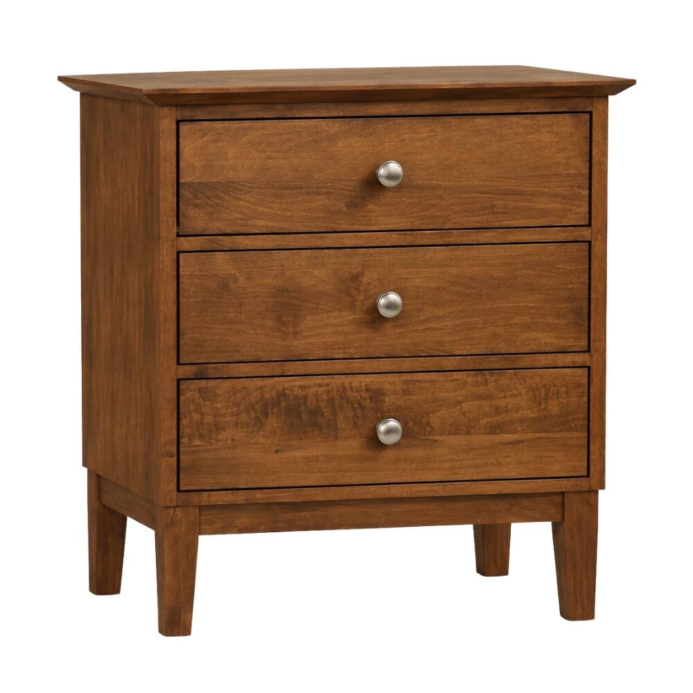 gable road three drawer nightstand gable road three drawer nightstand